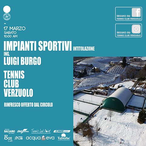 Intitolazione Impianti Sportivi “Ing. Luigi Burgo”